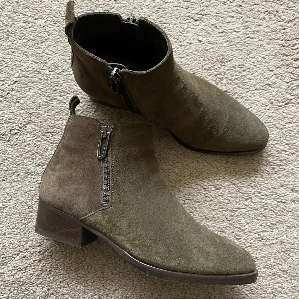 Aquatalia Fantina Weatherproof Bootie in Herb